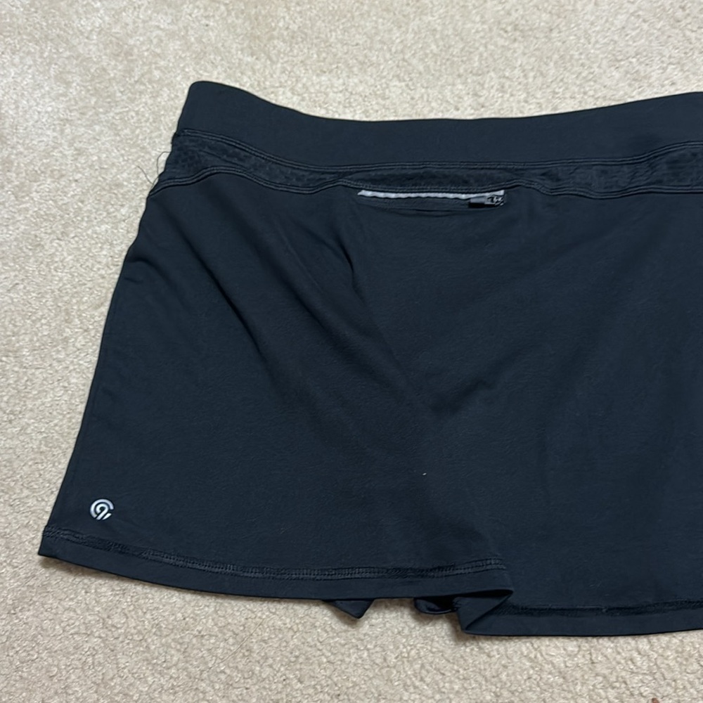 Women's Black Athletic Skirt Champion
